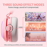 SOMIC GS510 Bluetooth-compatible / 2.4Ghz / 3.5mm Wired 3-Mode Gaming Headset with RGB Lights