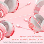 SOMIC GS510 Bluetooth-compatible / 2.4Ghz / 3.5mm Wired 3-Mode Gaming Headset with RGB Lights