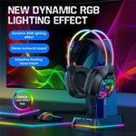 ONIKUMA X22 Over-Ear RGB Gaming Headset with Noise-Canceling Microphone