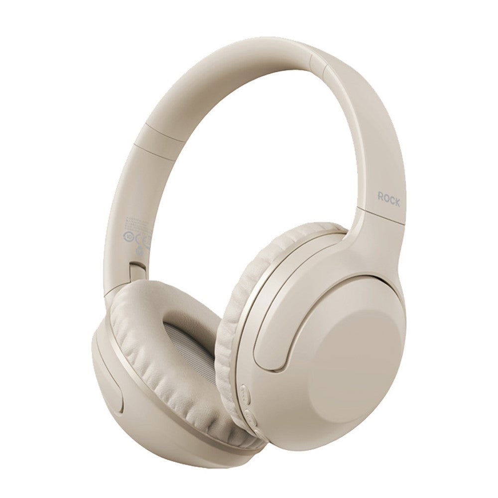 ROCK O3 Wireless On-Ear Headphones Bluetooth-compatible Stereo Headset Over Ear Noise Canceling