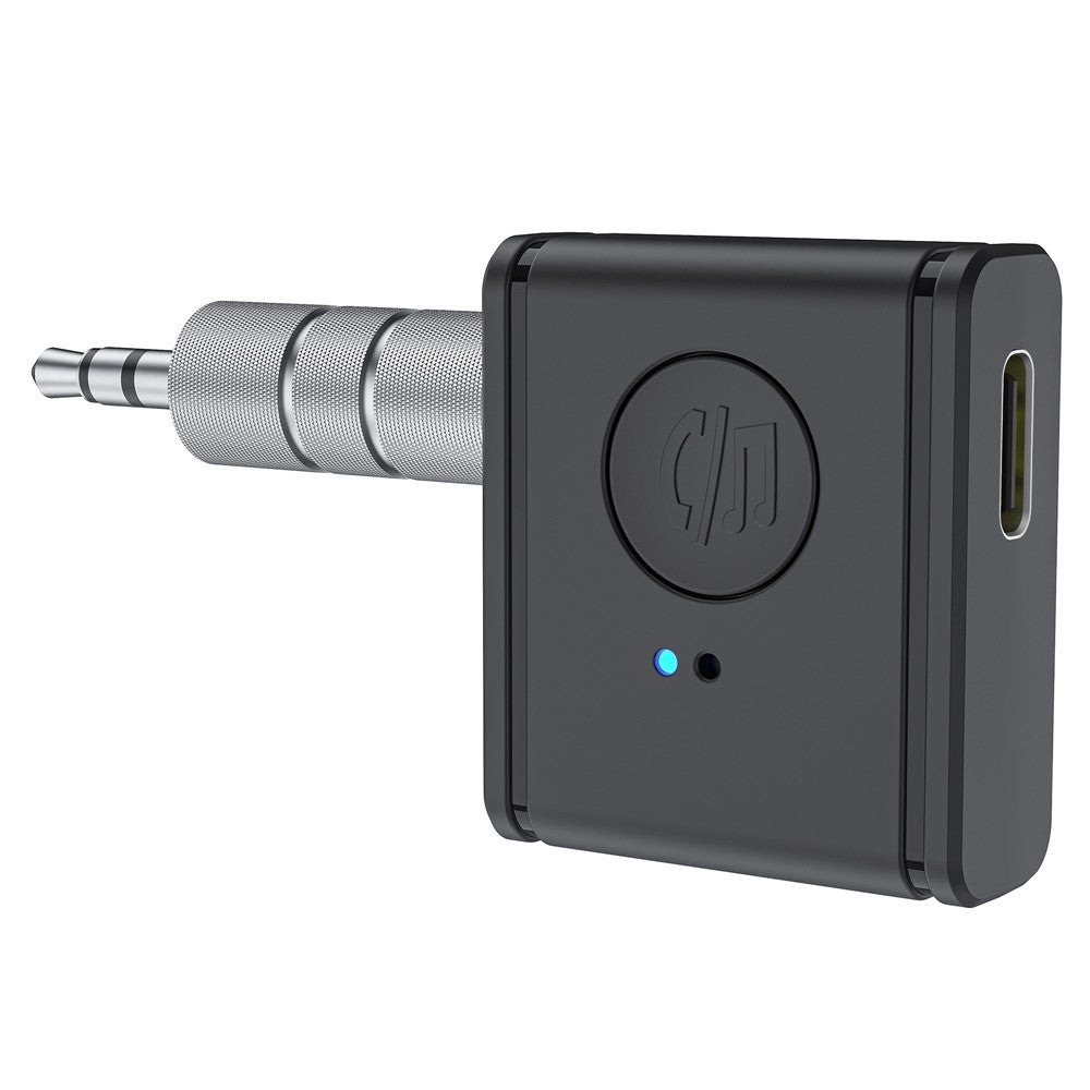 B1 3.5mm Car Audio Adapter HiFi Sound Hand-Free Call Bluetooth-compatible 5.3 AUX Receiver