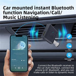 B1 3.5mm Car Audio Adapter HiFi Sound Hand-Free Call Bluetooth-compatible 5.3 AUX Receiver