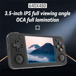 ANBERNIC RG35XXH Linux System 3.5-inch IPS Screen Retro Game Console with HD Output (English Version), 64+128G