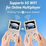 ANBERNIC RG35XXSP 3.5-inch Screen Flip Handheld Gaming Machine 64G Wireless Game Console without TF Card (English Version)