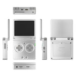 ANBERNIC RG35XXSP 3.5-inch Screen Flip Handheld Gaming Machine 64G Wireless Game Console with 128G TF Card (English Version)