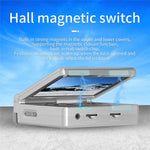 ANBERNIC RG35XXSP 3.5-inch Screen Flip Handheld Gaming Machine 64G Wireless Game Console with 128G TF Card (English Version)