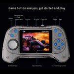 Q8 Retro Game Console with Handheld Controller Built-in 800 Games for 2 Players