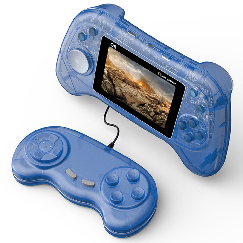 Q8 Retro Game Console with Handheld Controller Built-in 800 Games for 2 Players