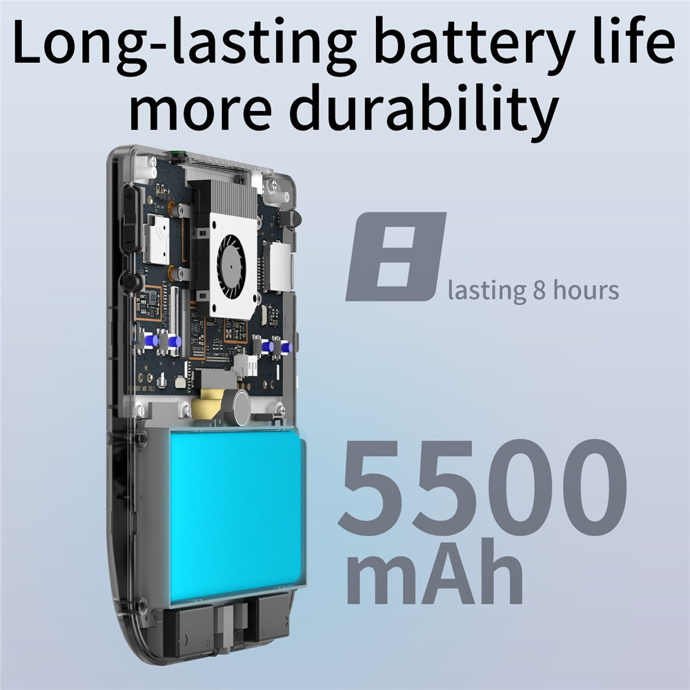ANBERNIC RG406V Håndholdt Spillekonsol 4 tommer 960*720P IPS Touchskærm 128G Android 13 Spillekonsol med 128G Kort