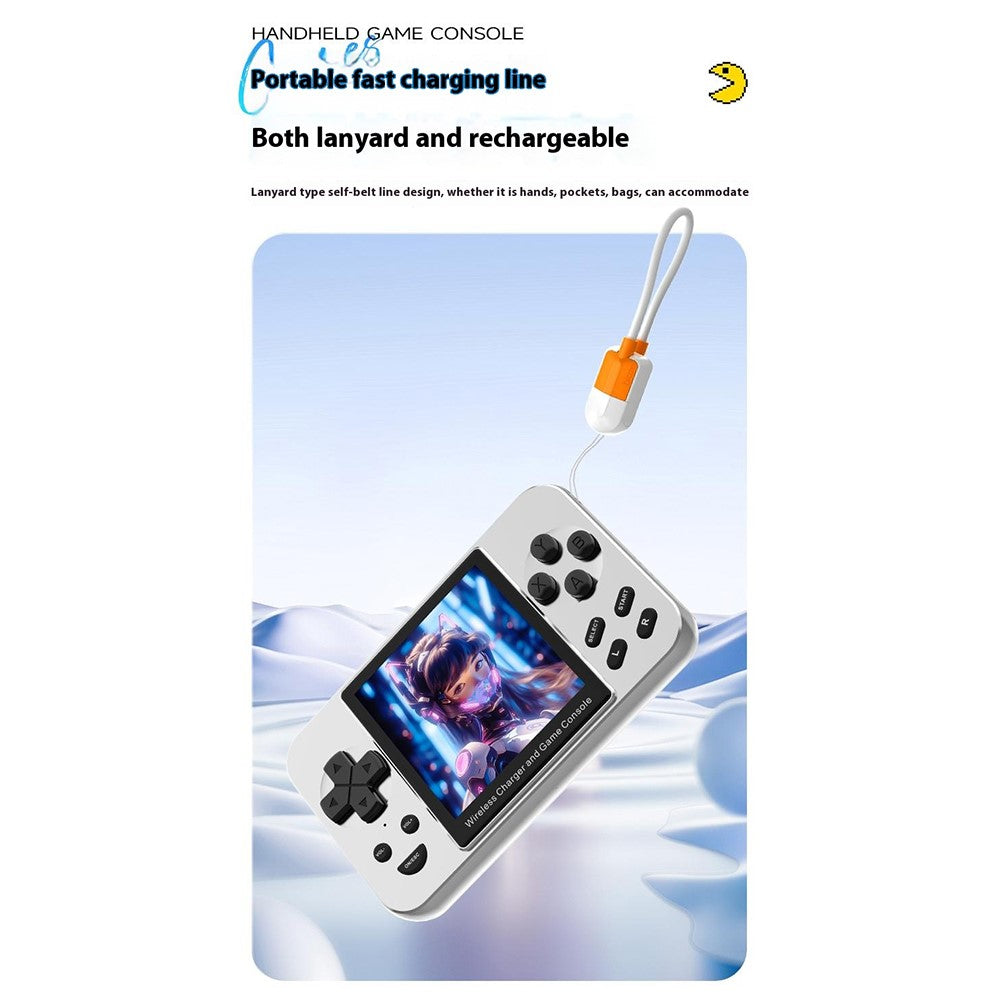 L9 Portable Handheld Video Game Console Phone Magnetic Wireless Charger Power Bank