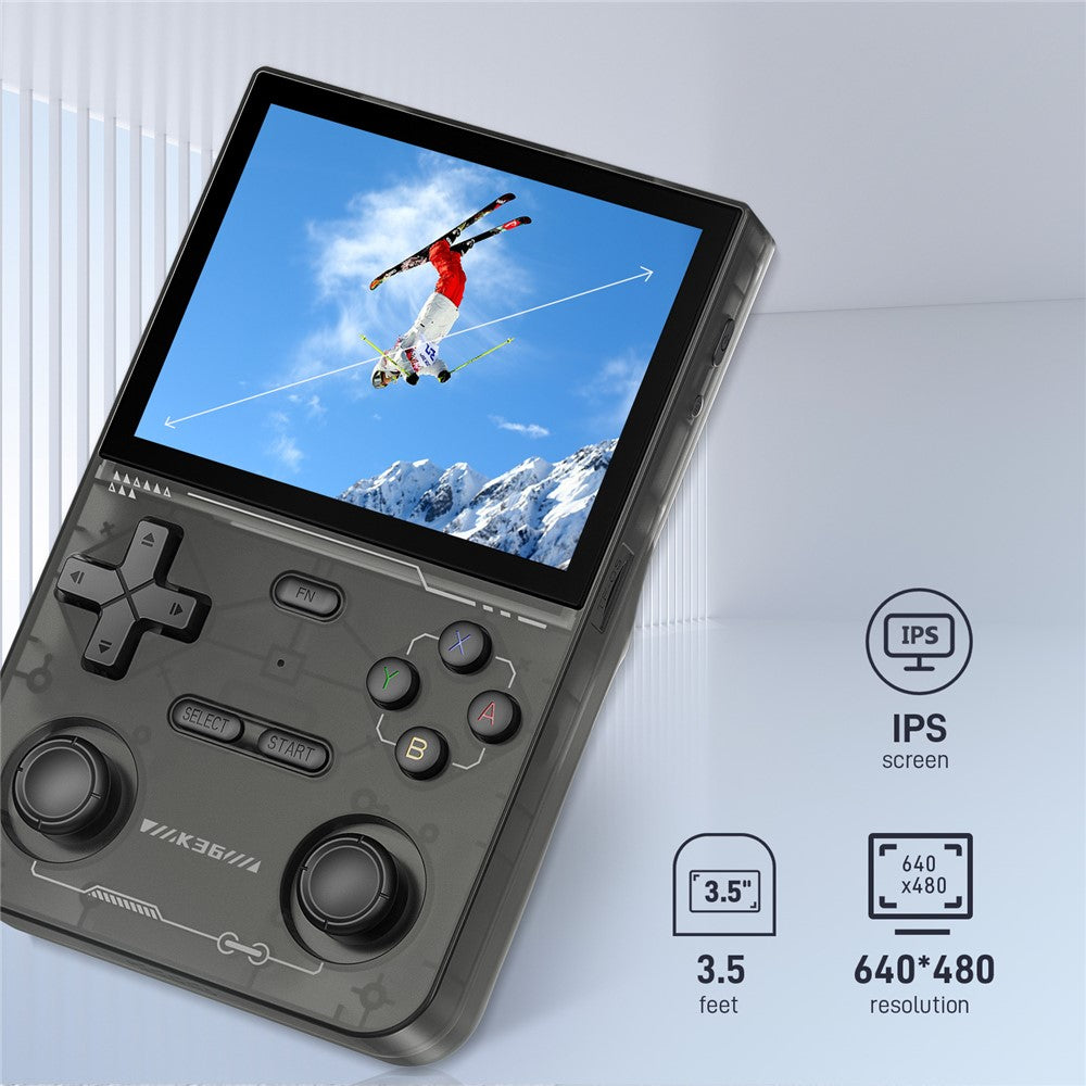 K36 Open Source Handheld Linux Gaming Console Retro Arcade Nostalgic Game Machine (No Memory Card)