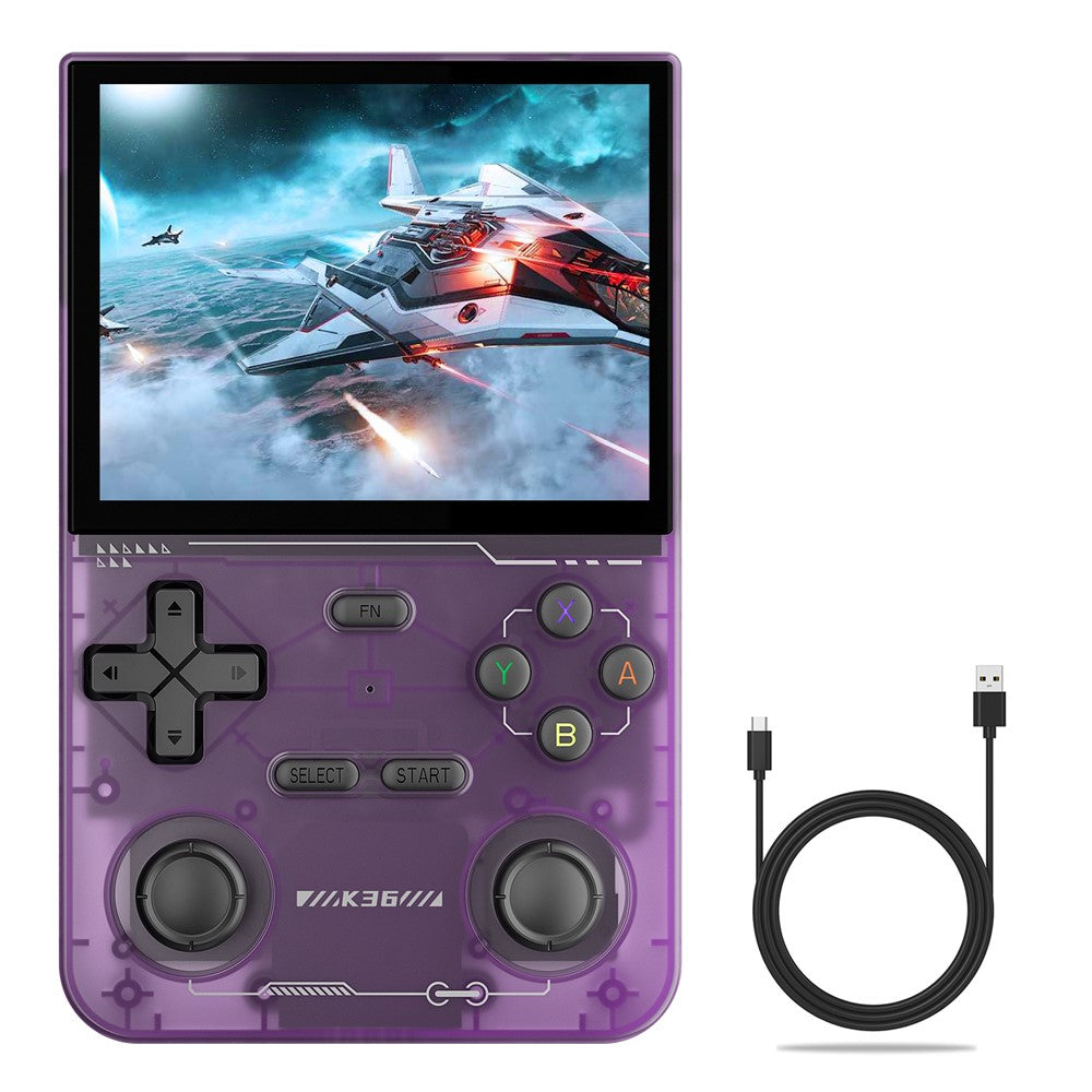 K36 Open Source Handheld Linux Gaming Console Retro Arcade Nostalgic Game Machine (No Memory Card)
