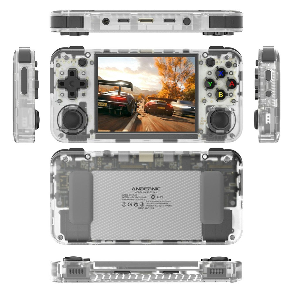 AMPOWN RG35XXH 32G Handheld Game Console Retro Arcade Open Source WiFi Bluetooth-compatible Game Machine