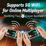 AMPOWN RG35XXH 32G Handheld Game Console Retro Arcade Open Source WiFi Bluetooth-compatible Game Machine