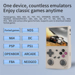 ANBERNIC G350 64G Retro Handheld Game Console 3.5 Inch IPS Screen Wired Controller with 128GB TF Card