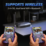 R36xx Handheld Game Console 3.5 Inch Screen Retro Arcade Gaming Controller, WiFi Version / No TF Card