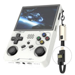 R36xx Handheld Game Console 3.5 Inch Screen Retro Arcade Gaming Controller, WiFi Version / No TF Card