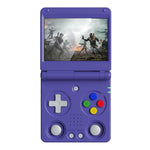 AMPOWN RG34XXSP 3.4 Inch IPS Screen Retro Handheld Game Console 64GB Foldable Wireless Gamepad, without TF Card