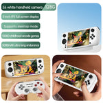 E6 Handheld Game Console 5 Inch Screen Android Dual Player Competitive Gaming Machine with 128GB Card