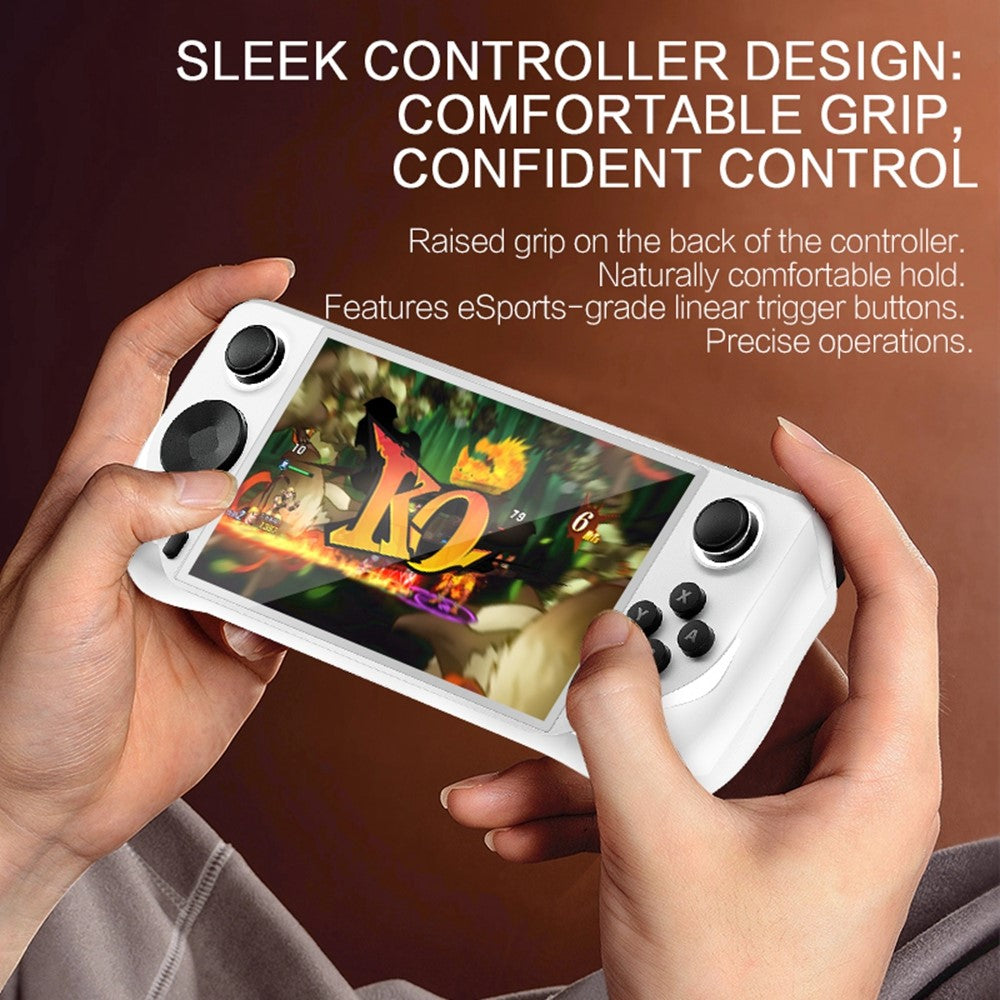 E6 Handheld Game Console 5 Inch Screen Android Dual Player Competitive Gaming Machine with 128GB Card