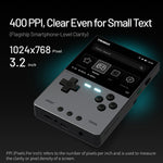 TRIMUI BRICK Hammer Handheld Video Game Console 3.2 Inch IPS Screen Retro Arcade Gamepad, with 128GB Card