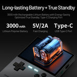 TRIMUI BRICK Hammer Handheld Video Game Console 3.2 Inch IPS Screen Retro Arcade Gamepad, with 128GB Card