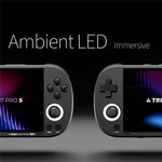 TRIMUI Smart Pro S TG5050 4,96 tommer IPS-skærm Håndholdt Gamepad Hall Joystick Retro Gaming Konsol, med 128G TF-kort