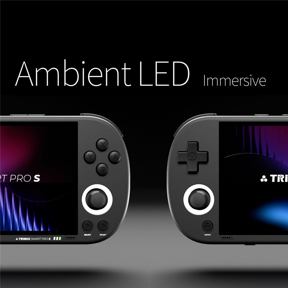TRIMUI Smart Pro S TG5050 4.96 Inch IPS Screen Handheld Gamepad Hall Joystick Retro Gaming Console, with 256G TF Card