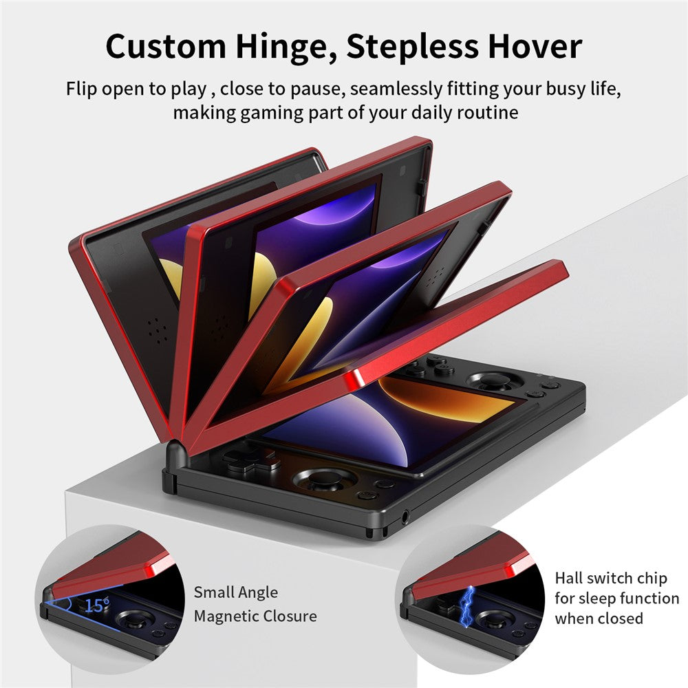 ANBERNIC RG DS Handheld Game Console Retro Arcade Android Open Source Console with Dual IPS Screens (3+32G) without Games