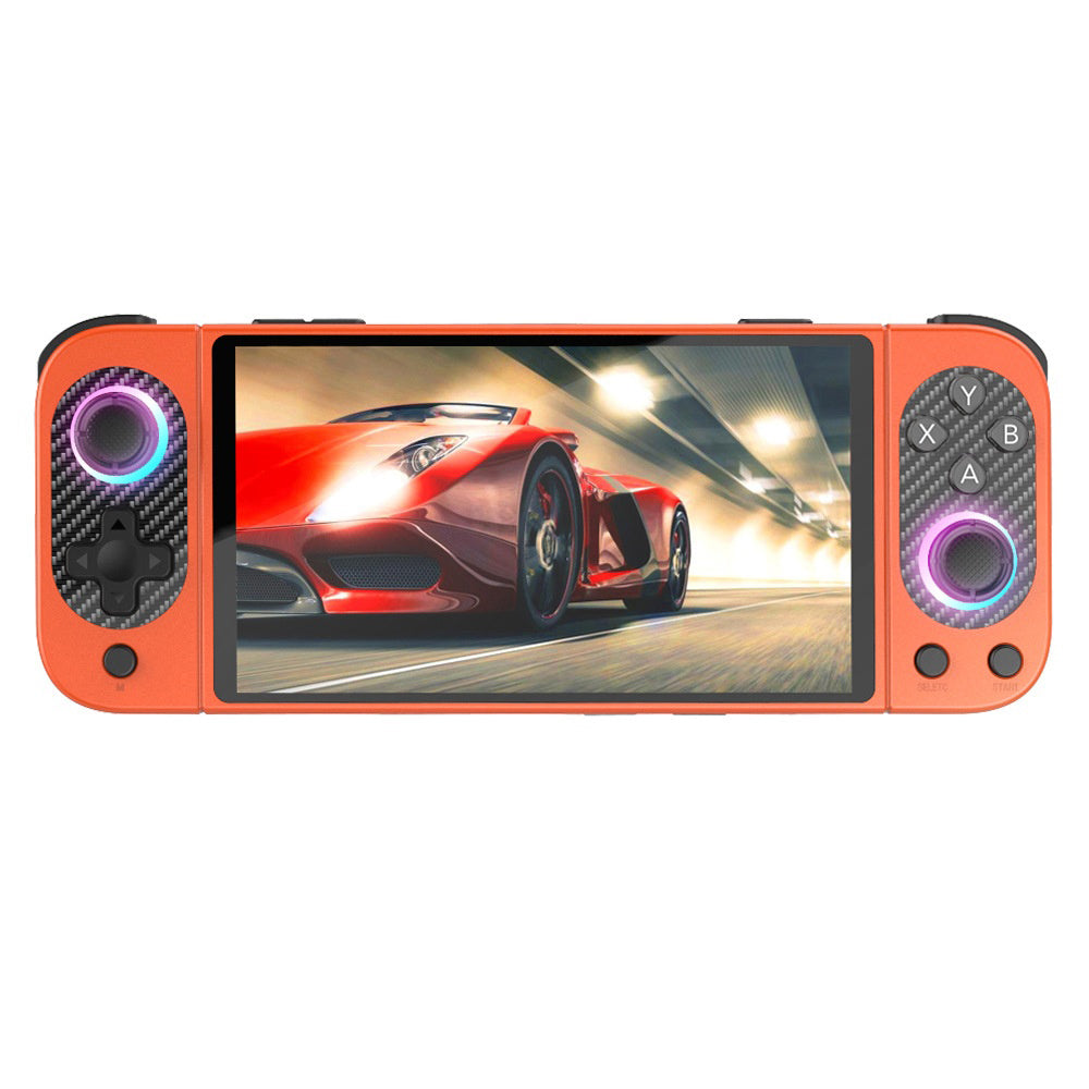 D50MAX Retro Gamepad without TF Card 5 Inch IPS Touch Screen Android Handheld Gaming Console with RGB Light