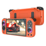 D50MAX Retro Gamepad med 64GB TF-kort 5-tommer IPS Touchscreen Android Håndholdt Spillekonsol med RGB-lys