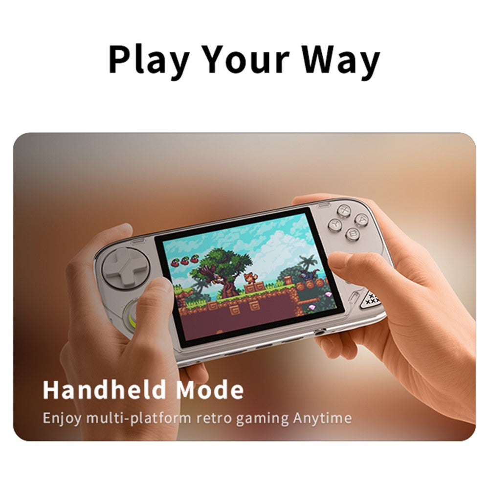 MINI LONG1 Video Gamepad with 64GB TF Card 4 Inch IPS Screen WiFi Wireless Retro Handheld Gaming Console