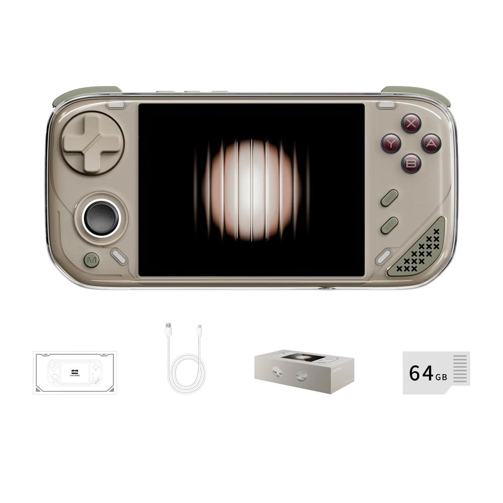 MINI LONG1 Video Gamepad with 64GB TF Card 4 Inch IPS Screen WiFi Wireless Retro Handheld Gaming Console