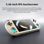 ANBERNIC RG VITA 5,46 tommer IPS håndholdt spillekonsol indbygget 3GB+64GB Streaming Android 12 T618 Octa-Core Konkurrencepræget spillemaskine