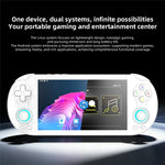 ANBERNIC RG VITA Pro Android 14 Linux Håndholdt Spillekonsol Indbygget 4GB+64GB Streaming Kompetitiv Gaming Maskine med 16GB Systemkort