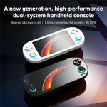 ANBERNIC RG VITA Pro Android 14 Linux Håndholdt Spillekonsol Indbygget 4GB+64GB Streaming Kompetitiv Gaming Maskine med 16GB Systemkort
