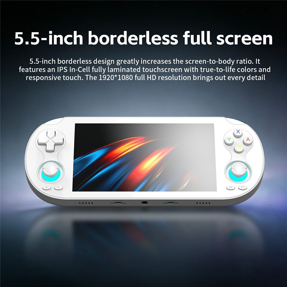 ANBERNIC RG VITA Pro Android 14 Linux Håndholdt Spillekonsol Indbygget 4GB+64GB Streaming Kompetitiv Gaming Maskine med 16GB Systemkort