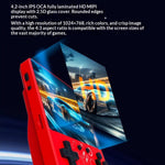 R40XX Handheld Game Console 4.2 inch IPS Screen 128GB Linux System Bluetooth-compatible Video Player