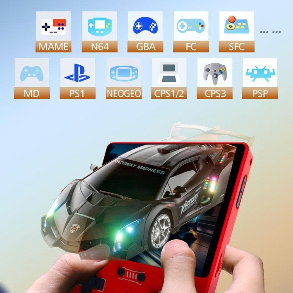 R40XX Handheld Game Console 4.2 inch IPS Screen 128GB Linux System Bluetooth-compatible Video Player
