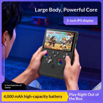 H5 Handheld Gaming Console 64G 5-inch IPS Screen RGB Lights 34 Emulators GBA Arcade