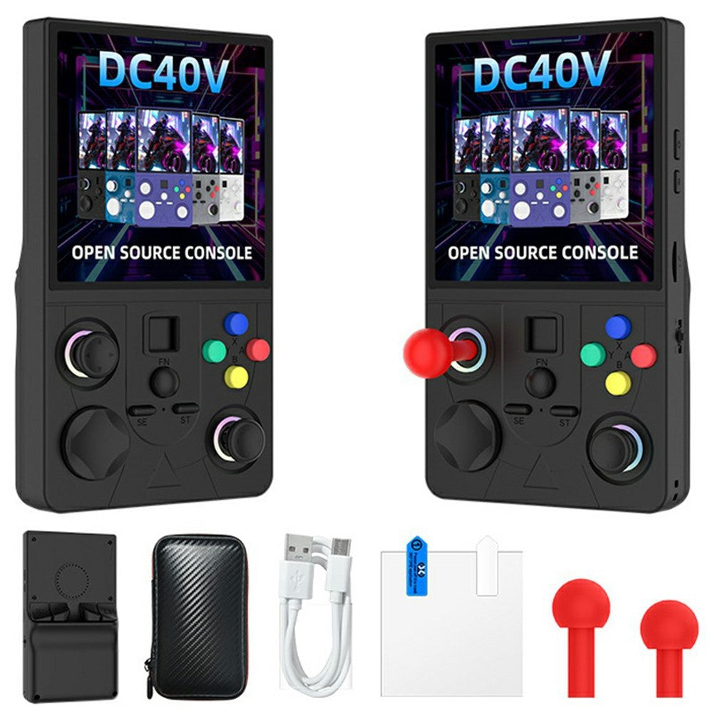 DC40V 64GB Open Source WiFi Håndholdt Spillekonsol 3,5 tommer IPS Skærm 4000mAh Understøtter 30+ Emulatorer