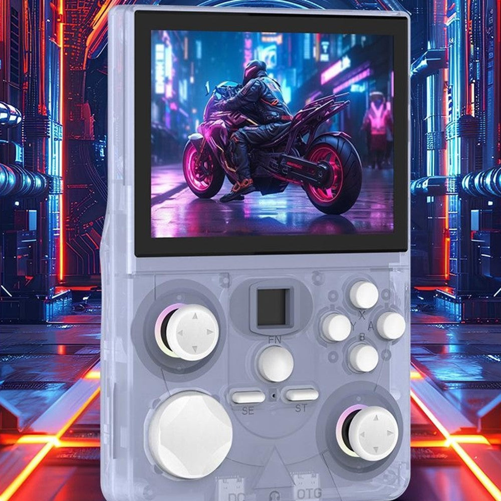 DC35V 64G Handheld Gaming Console 3.5 inch IPS Display Retro Arcade Games Player Supports 30+ Emulators