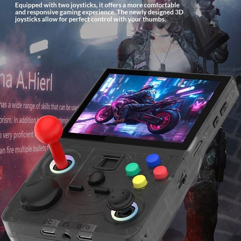 DC35V 64G Handheld Gaming Console 3.5 inch IPS Display Retro Arcade Games Player Supports 30+ Emulators
