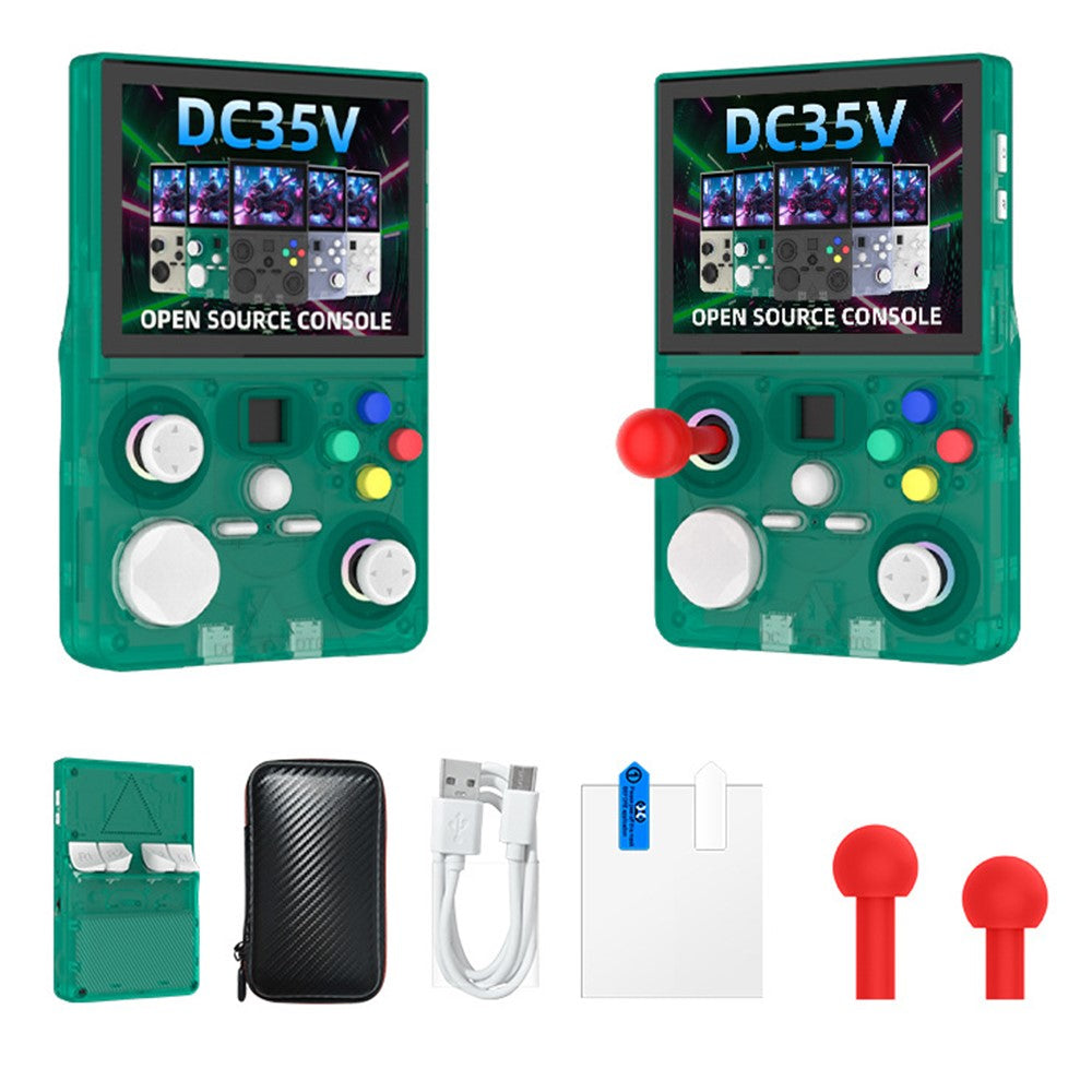 DC35V 64G Handheld Gaming Console 3.5 inch IPS Display Retro Arcade Games Player Supports 30+ Emulators