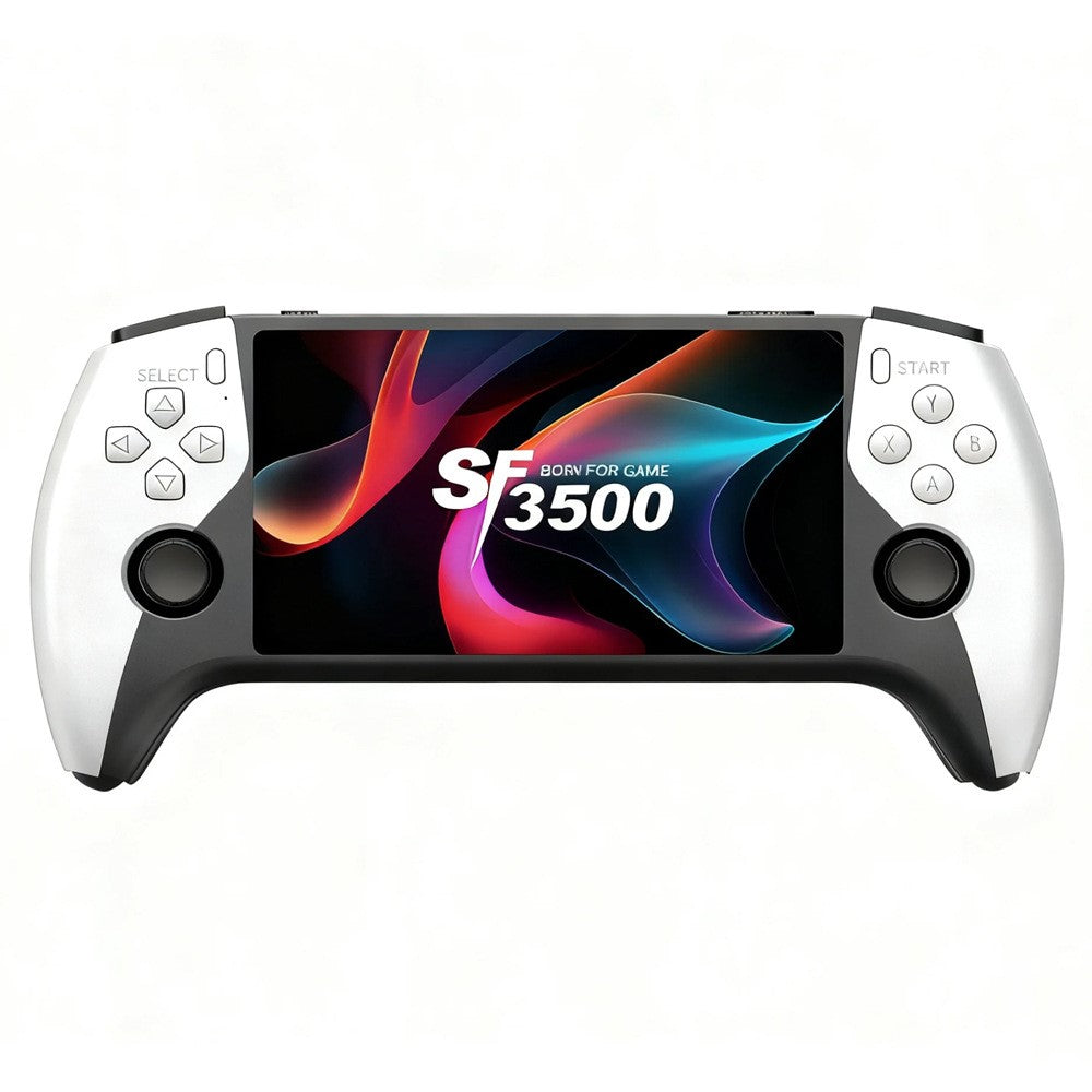 SF3500 Retro Håndholdt Spillekonsol 5 Tommer IPS Skærm HD TV Output Dobbelt Joystick Bærbar Gaming Enhed