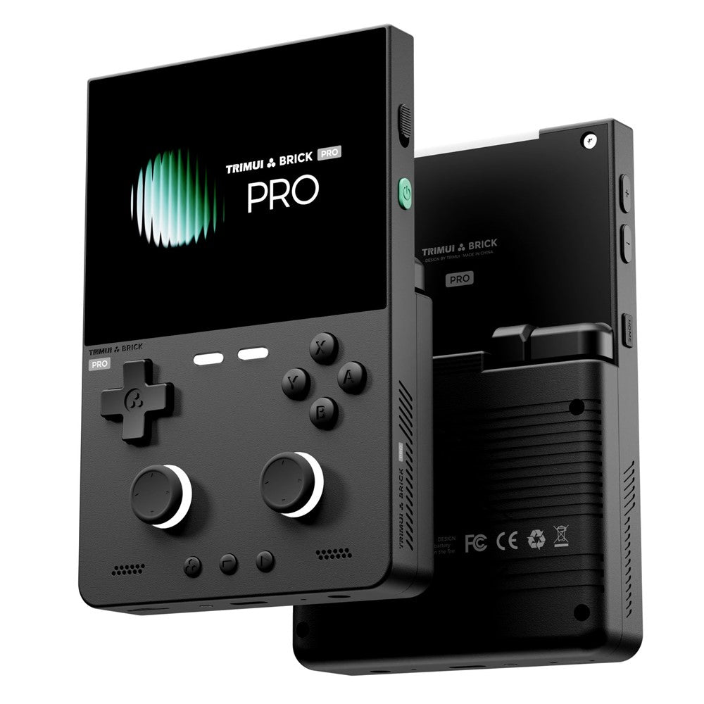 TRIMUI Brick Pro håndholdt spillekonsol uden TF-kort Dual Hall-joysticks 3,95 tommer IPS-skærm Linux Retro Gamepad