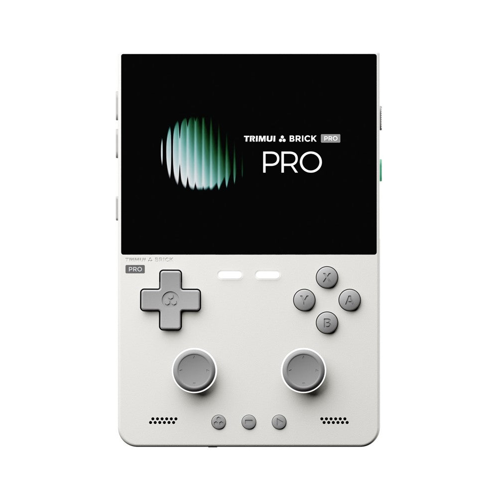 TRIMUI Brick Pro Handheld Game Console with 64GB TF Card Dual Hall Joysticks 3.95 inch IPS Screen Linux Retro Gamepad