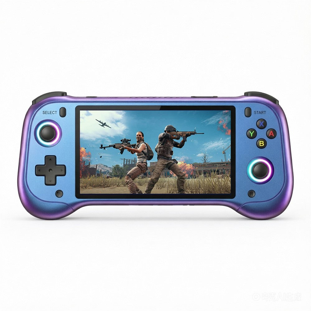 H55 PRO Handheld Game Console without TF Card 5.5 Inch IPS Screen Dual Joysticks WiFi Retro Gamepad