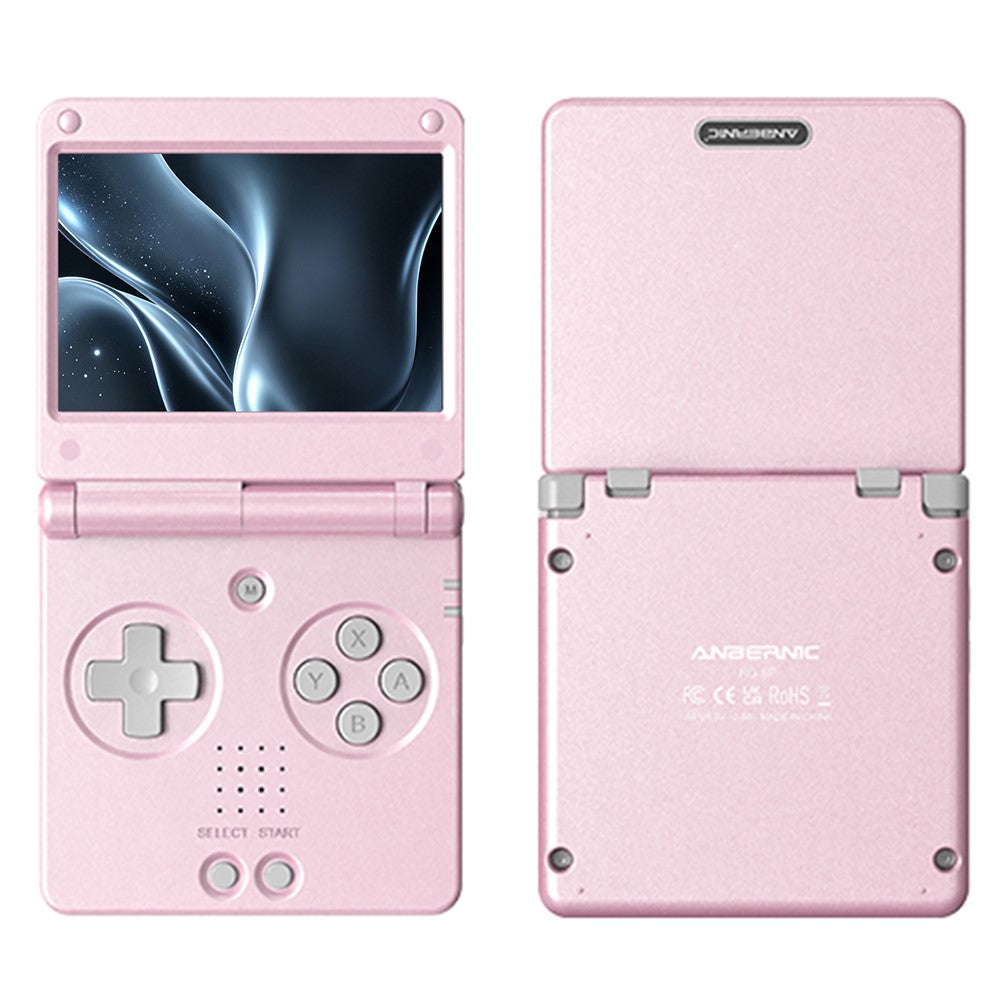 ANBERNIC RG SP 16GB Håndholdt Spillekonsol 3,4 tommer IPS-skærm Quad-Core Klaptelefon Retrogaming-enhed
