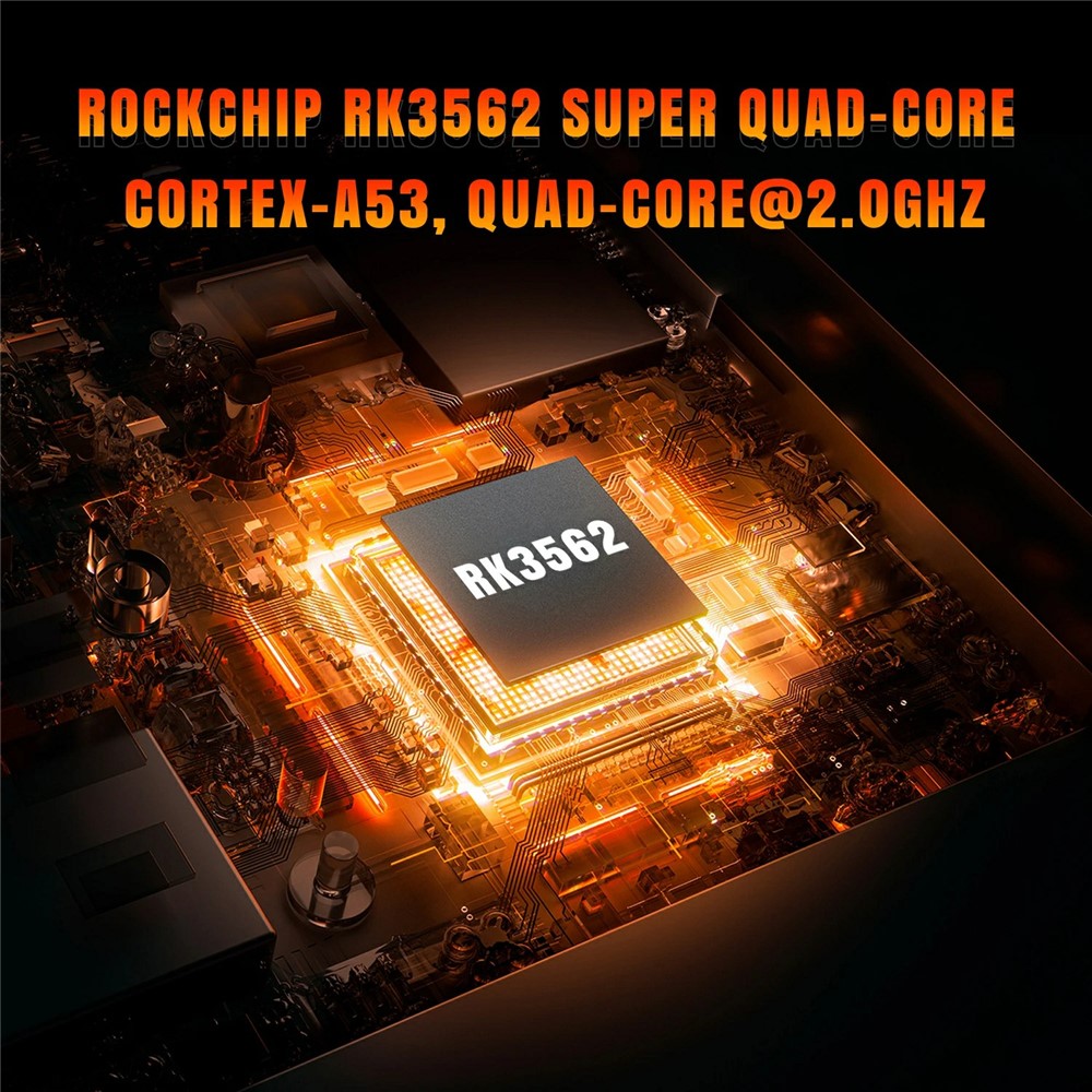 AISLPC RG52 Mini Handheld Game Console without TF Card 5.5 inch HD Screen RK3562 Quad Core 5000mAh Battery Dual Vibration